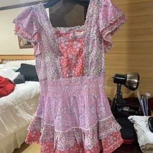 Stanton Dress in Strawberry Melange